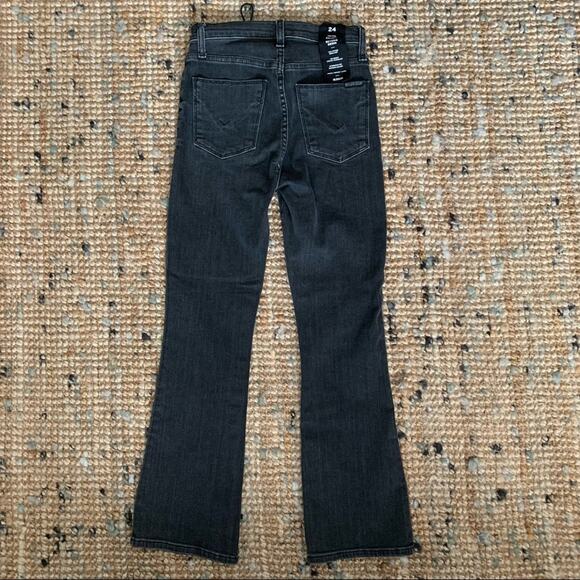 Hudson Black High Rise Bullocks Lace Up Cropped Jeans-24 - Picture 5 of 11